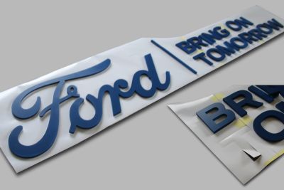 3D Logo Ford 400