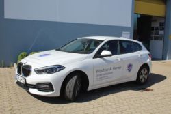 Fahrzeugbeschriftung BMW 250
